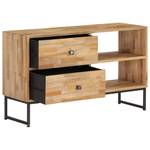 TV-Schrank D414 Braun - Holz teilmassiv - 30 x 55 x 90 cm