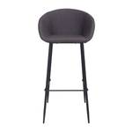 Tabouret de bar Kalba (Lot de 2) Gris