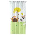 Dogs Vorhang Textil - 1 x 140 x 265 cm