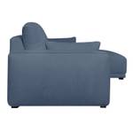 3-Sitzer Ecksofa California Blau - Ecke davorstehend rechts