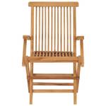 Chaise de jardin 55 x 60 cm - Bois/Imitation - En partie en bois massif