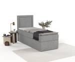 Boxspringbett Indeo Grau - Breite: 90 cm - H3