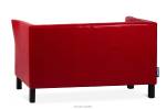 ESPECTO Sofa 2-Sitzer Rot - 130 x 67 cm