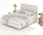 Boxspringbett Salvi Beige - Breite: 200 cm