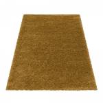 Tapis shaggy UNI I 80x150 or Doré - 80 x 150 cm