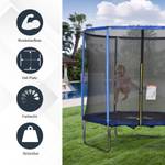 Gartentrampolin A71-015V04 244 x 240 x 244 cm