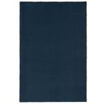 Luxus Hochflor Shaggy Teppich Velvet Blau - Nachtblau - 160 x 200 cm