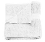 Handtuch weiß 50x100 cm Frottee Weiß - Textil - 50 x 1 x 100 cm