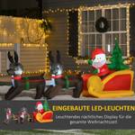 Weihnachtsmann mit Schlitten 844-012