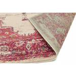 Tapis de salon WESSON MEDAILLON Rouge cerise - 200 x 290 cm