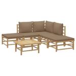 Garten-Lounge-Set 3028491-10 (6-teilig) Braun - Taupe