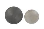 Beistelltisch TALCA 2er-Set Silber - 49 x 51 x 49 cm - Durchmesser: 49 cm