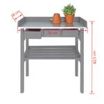 Table à plantes 292767 Gris