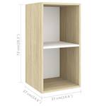 TV-Schrank(4er Set) 3007948 Eiche Sonoma Dekor - Weiß