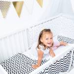 Parure de lit bébé Golden Points Fibres naturelles - 100 x 1 x 135 cm
