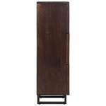 Highboard DE1609 Braun - Massivholz - 34 x 110 x 40 cm