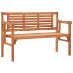 Banc pliable 47293 Marron - Bois massif - Bois/Imitation - 53 x 81 x 81 cm