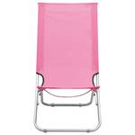 Strandstuhl Pink - Metall - Textil - 82 x 84 x 48 cm