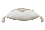 Coussin en coton lavable, RABAT Beige