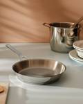 Bratpfanne POTS&PANS Silber - Naturfaser - 2 x 10 x 28 cm