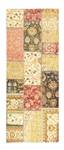 Tapis Patchwork Rouge 80X290cm Rouge - 80 x 290 cm