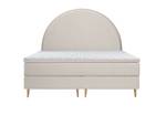 Boxspringbett Sensei Beige - Breite: 124 cm