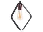 Lampe suspension VOMANO Noir - Métal - 20 x 108 x 20 cm