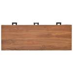 Schreibtisch Braun - Massivholz - Holzart/Dekor - 110 x 75 x 110 cm