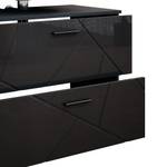 Mobilier de salle de bains Irma Anthracite - Anthracite brillant