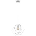 Lampe à suspension HELIN Blanc - Métal - 35 x 120 x 35 cm