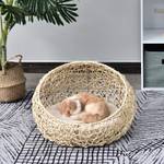 Katzenhöhle D30-247BG Beige - Polyrattan - 56 x 35 x 56 cm