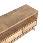 Meuble TV Edgar Marron - Bois massif - 120 x 50 x 120 cm