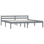 Bettgestell 298585-2 Grau - 186 x 60 cm