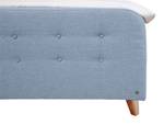 Nordic Box Boxspringbett Pastellblau - Breite: 182 cm - H3