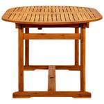 Table de jardin Marron - Bois massif - Bois/Imitation - 240 x 75 x 240 cm