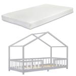 Lit enfant Treviolo avec Matelas Gris lumineux - 96 x 138 x 207 cm