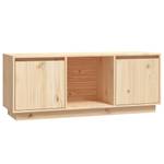 TV-Schrank D805 Braun - Massivholz - 35 x 44 x 111 cm