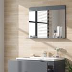 Miroir de salle de bain Izan 41580 Gris - Largeur : 81 cm