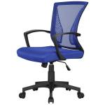 Ergonomischer Bürodrehstuhl Blau