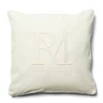 RM Monogramm Kopfkissenbezug Weiß - Textil - 50 x 1 x 50 cm
