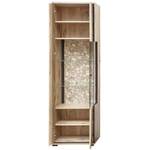 Wohnwand Robin 22 (3-teilig) mit LED Braun - Holzwerkstoff - 270 x 205 x 49 cm