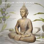 Buddha Figur 52x29x63cm bronze Braun - Kunststoff - 29 x 63 x 52 cm