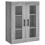 Highboard DE7133 Grau - Holzwerkstoff - 34 x 180 x 70 cm