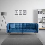 Schlafsofa NELLY Blau - Textil - 208 x 77 x 79 cm