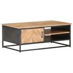 Couchtisch D970 Braun - Massivholz - 50 x 35 x 90 cm