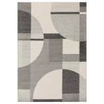 Tapis tissé plat moderne BIBO Gris - 160 x 230 cm