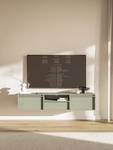 Meuble TV suspendu EVO Vert clair - Couleur sauge