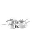 Kochgeschirr-Set Venice Pro Evershine Silber - Metall - 26 x 14 x 26 cm