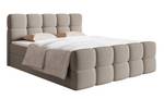 Boxspringbett CLOUDY Beige - Breite: 140 cm