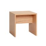 Beistelltisch Less Beige - Holz teilmassiv - 40 x 40 x 40 cm